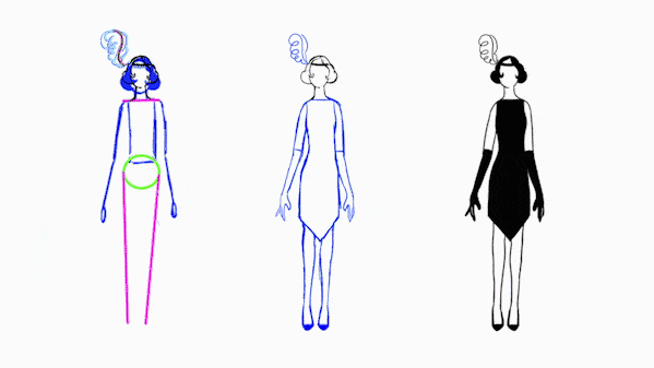 Hennessy Animation Charleston Parallel Studio etapes animation rough clean pantin