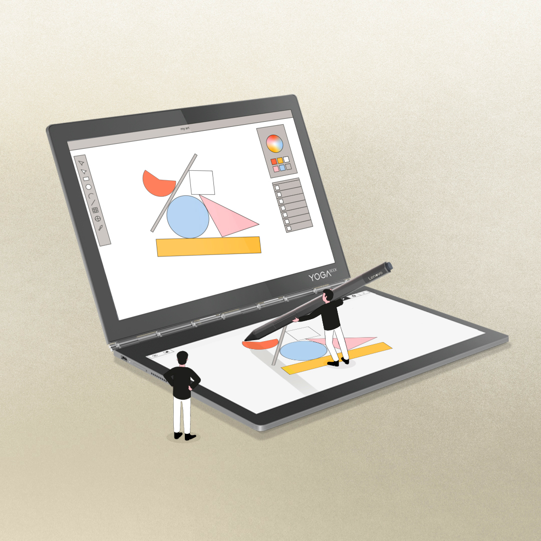 ordinateurs personnages animations Lenovo motion design parallel studio