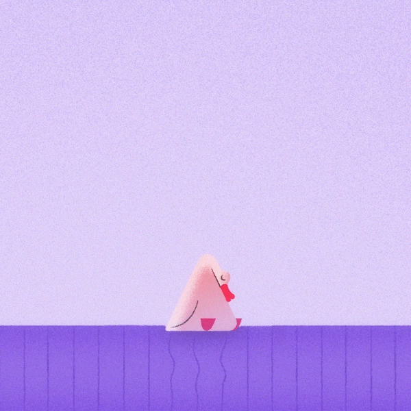 purple mattress animals animation